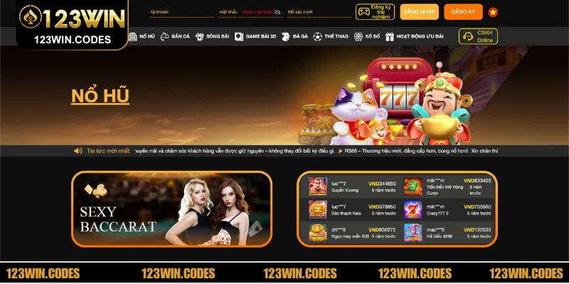 Giới thiệu 123WIN - Sản phẩm cá cược đỉnh cao do sòng bạc cung cấp