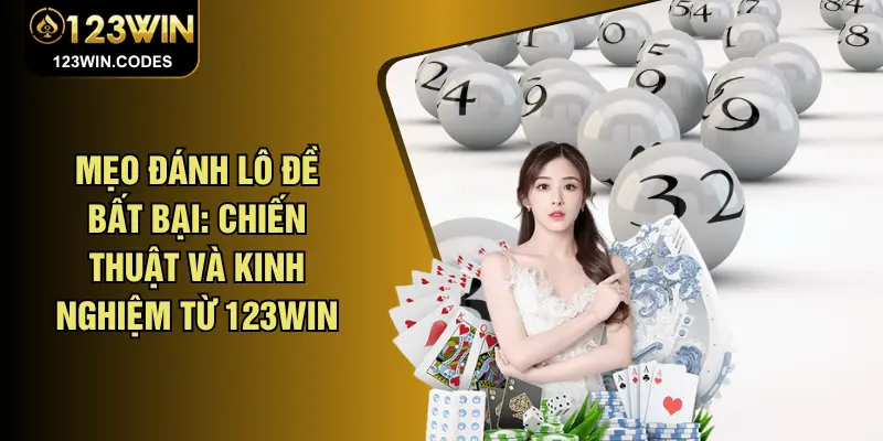 Mẹo Đánh Lô Đề Bất Bại: Chiến Thuật Và Kinh Nghiệm Từ 123WIN