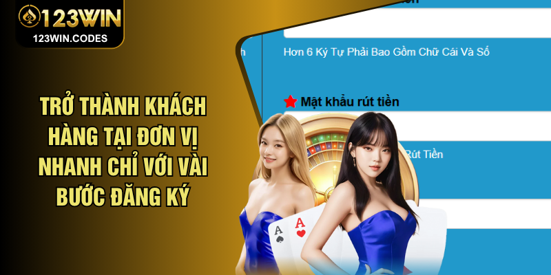 Trở thành khách hàng tại đơn vị nhanh chỉ với vài bước đăng ký
